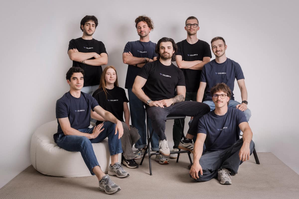 Il team di Colibryx al lavoro